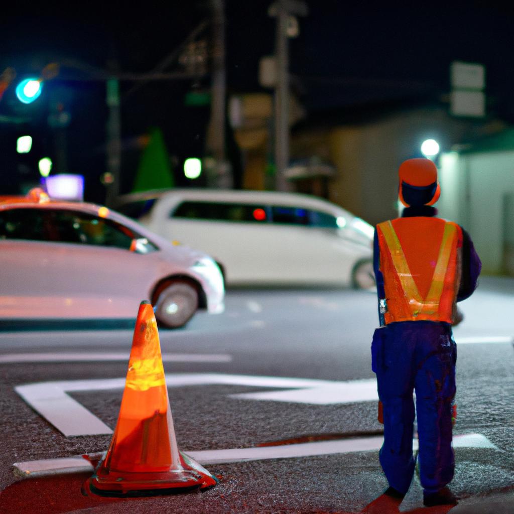 富士見市での交通警備バイトの勤務時間