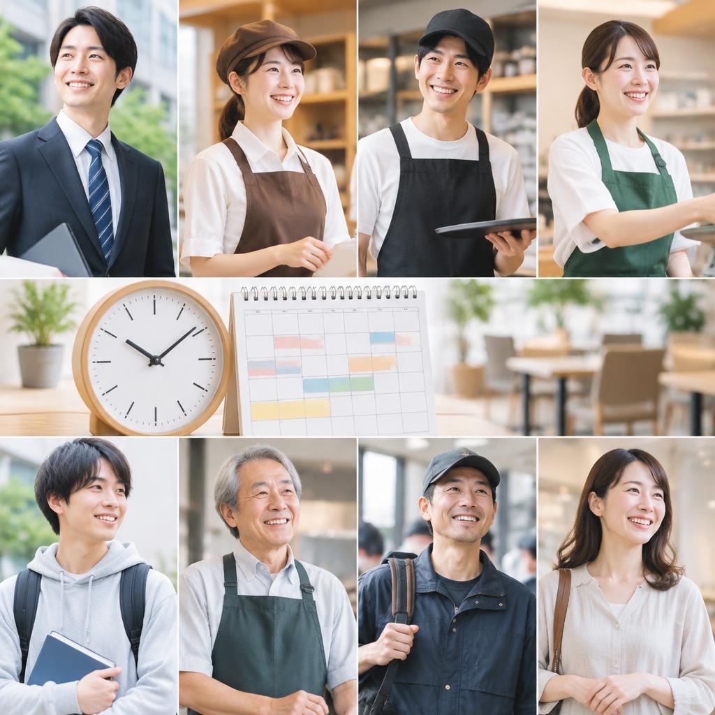 シフトも働き方もあなたらしく。幅広い世代を歓迎
